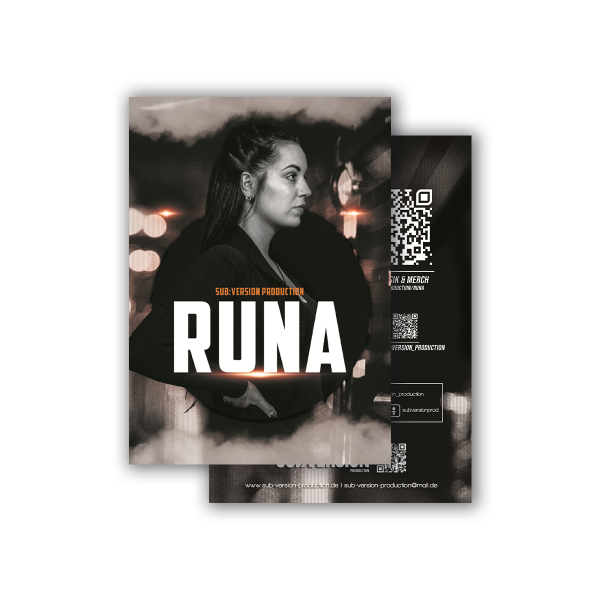 Runa - Autogrammkarte