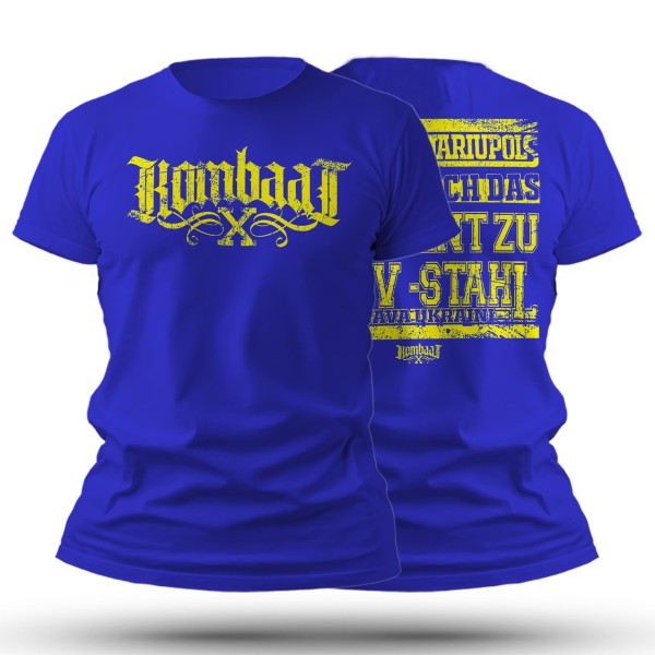 Kombaat - Slava Ukraini T-Shirt Königsblau